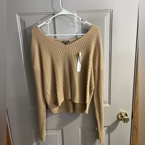 Slightly cropped sweater